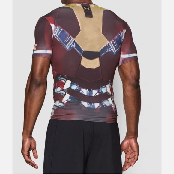Under Armour Alter Ego Iron Man Compression Shirt - Picture 2 of 2